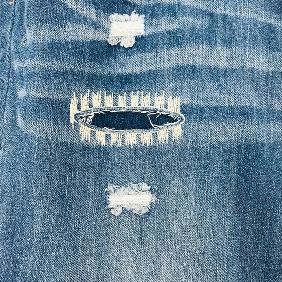 Gap High Rise Distressed Legging Jeans Size 14 - Picture 6 of 9